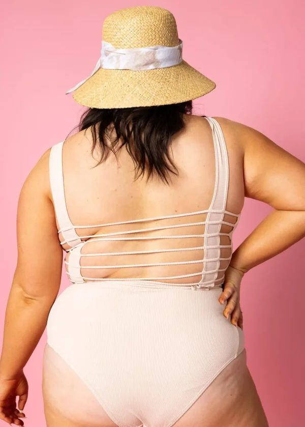 Ribbed Whipped Peach | Up High Bottoms