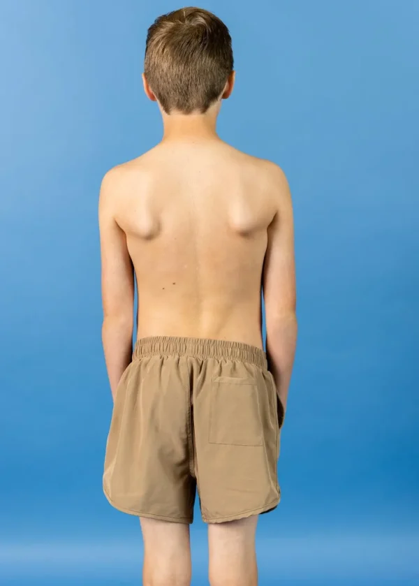 Sand Brown | Youth Retro Shorties