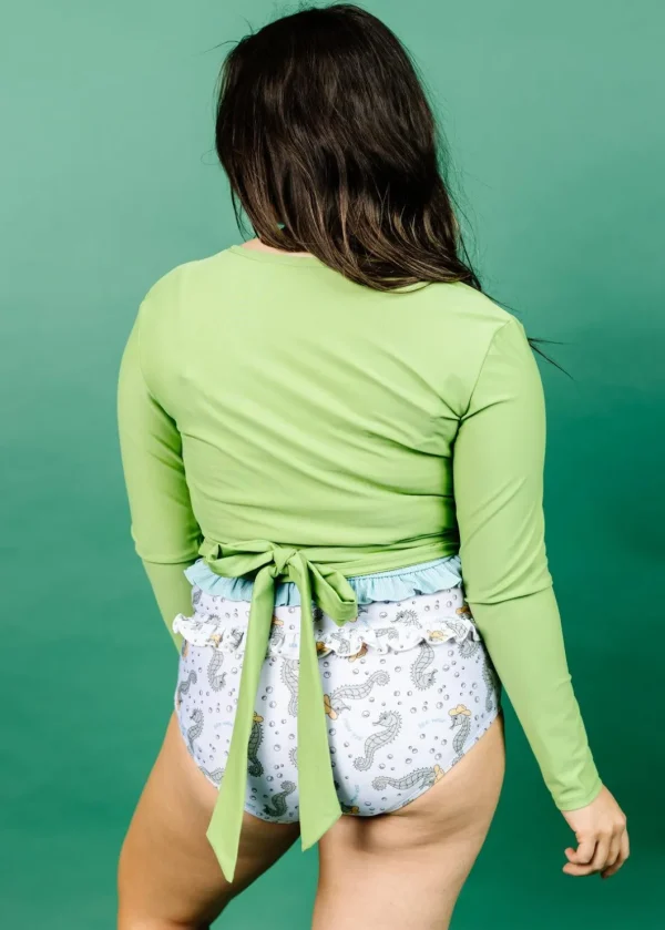 Sea-Haw | Mid-Ruffle Bottoms