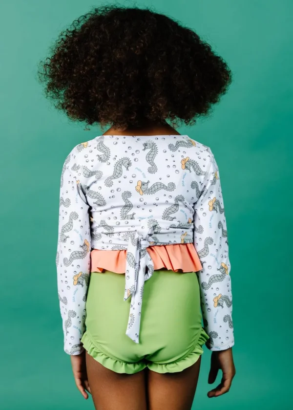 Sea-Haw | Mini Wrap Top Rashguard