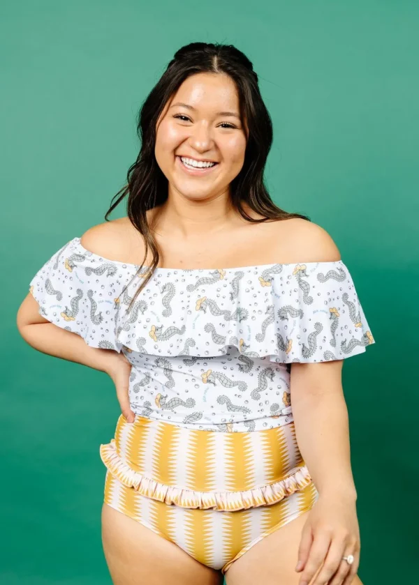 Sea-Haw | Ruffled Around Top