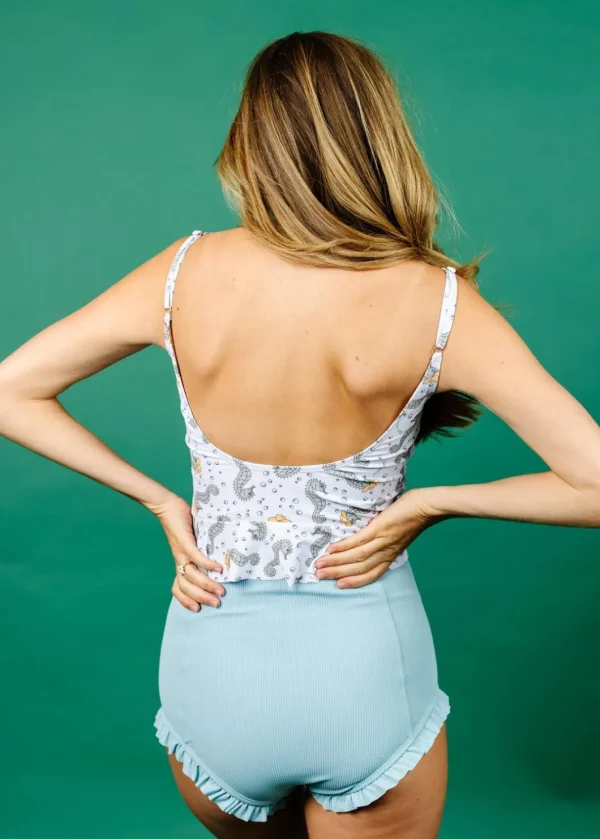 Sea-Haw | Scoop Back Top