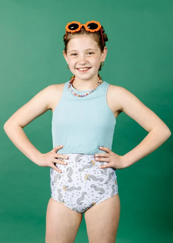 Sea-Haw | Youth High-Waisted Bottoms