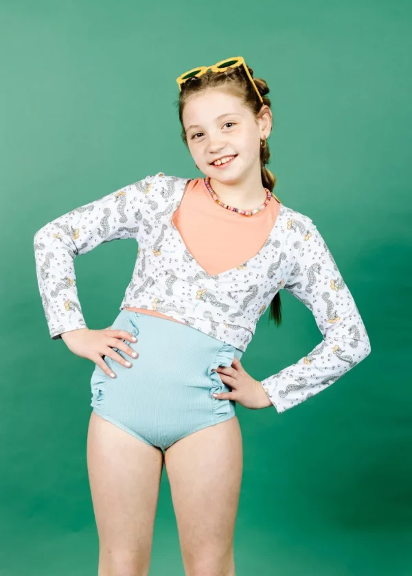 Sea-Haw | Youth Wrap Top Rashguard