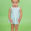 Spearmint | Baby Skirted One-Piece