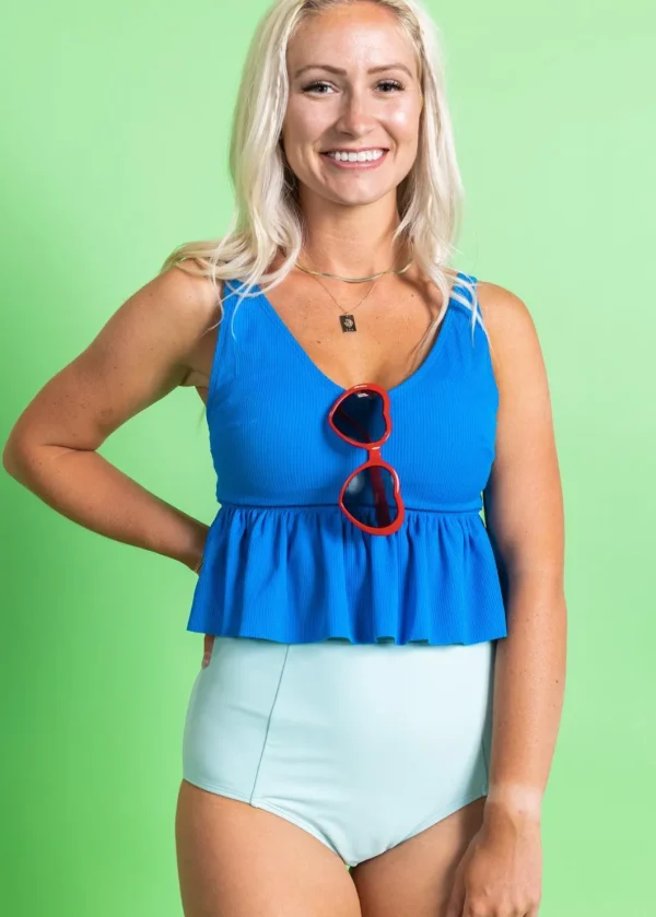 Spearmint | Cut High Bottoms