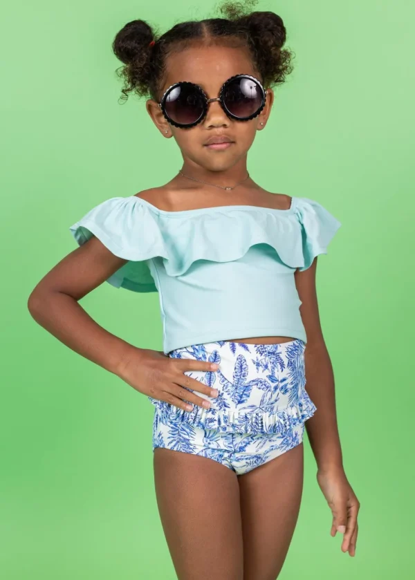 Spearmint | Mini Ruffled Around Top