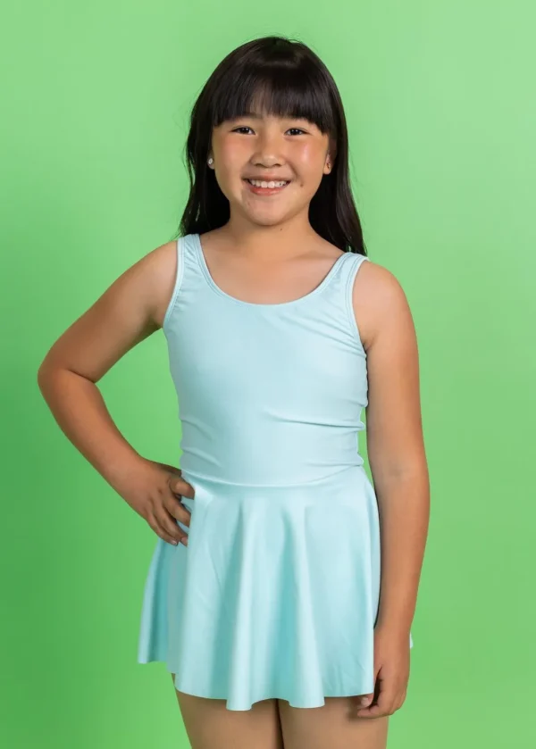 Spearmint | Mini Skirted One-Piece