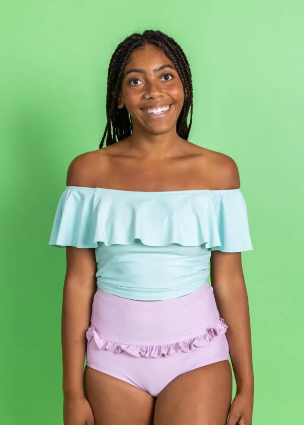 Spearmint | Ruffled Around Top