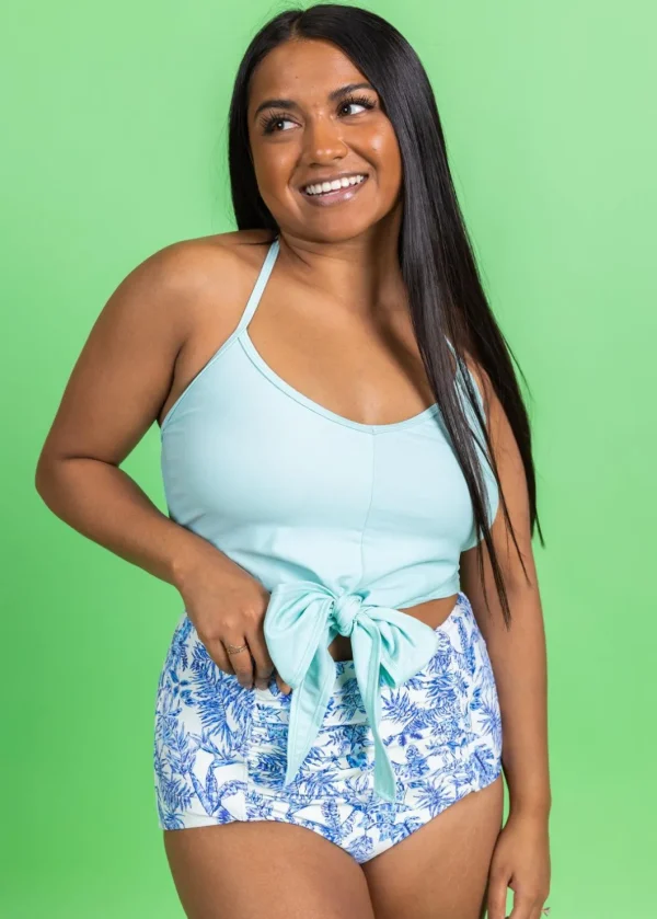 Spearmint | Tied-Up Top