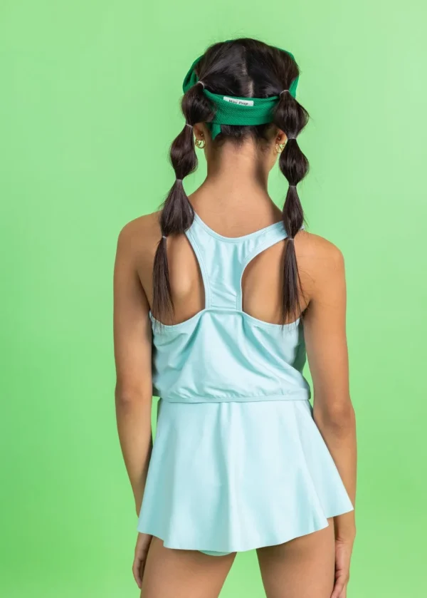 Spearmint | Youth Racer Back Top