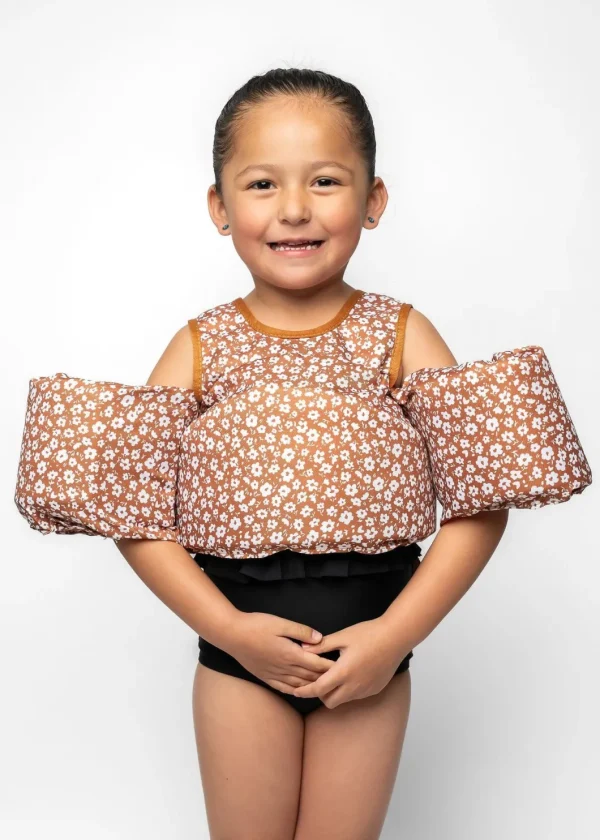 Splasher | Brown Ditsy Floral