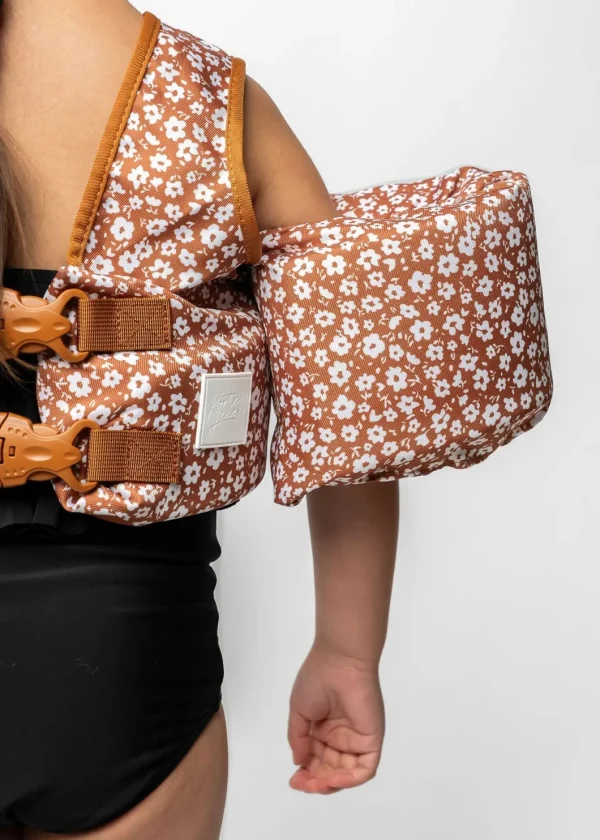 Splasher | Brown Ditsy Floral