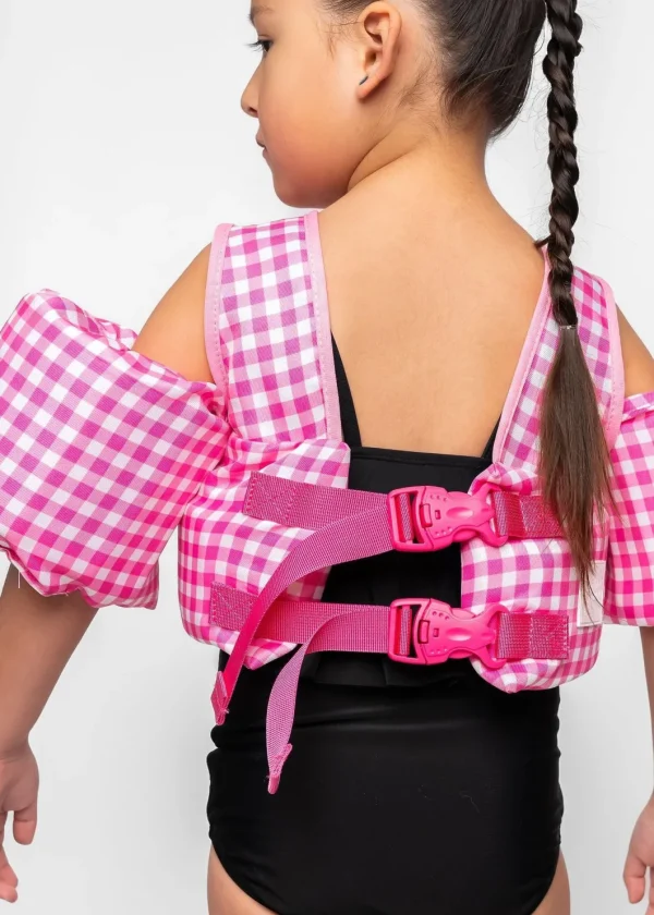 Splasher | Pink Gingham