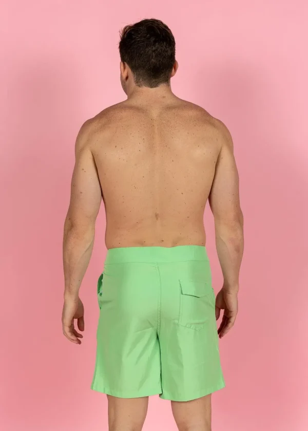 Spring Green | Mens Swim Trunks