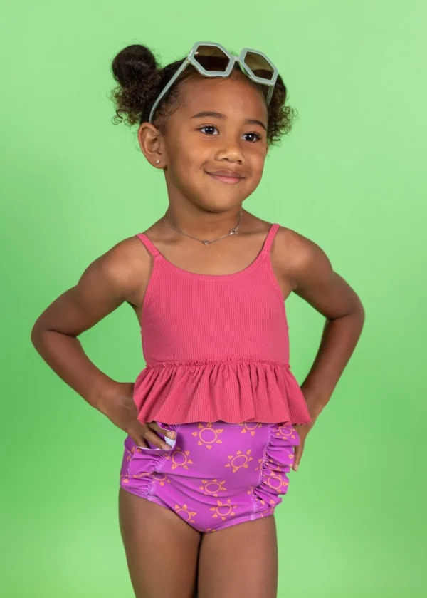 Suns | Mini Down in Front Ruffle Bottoms