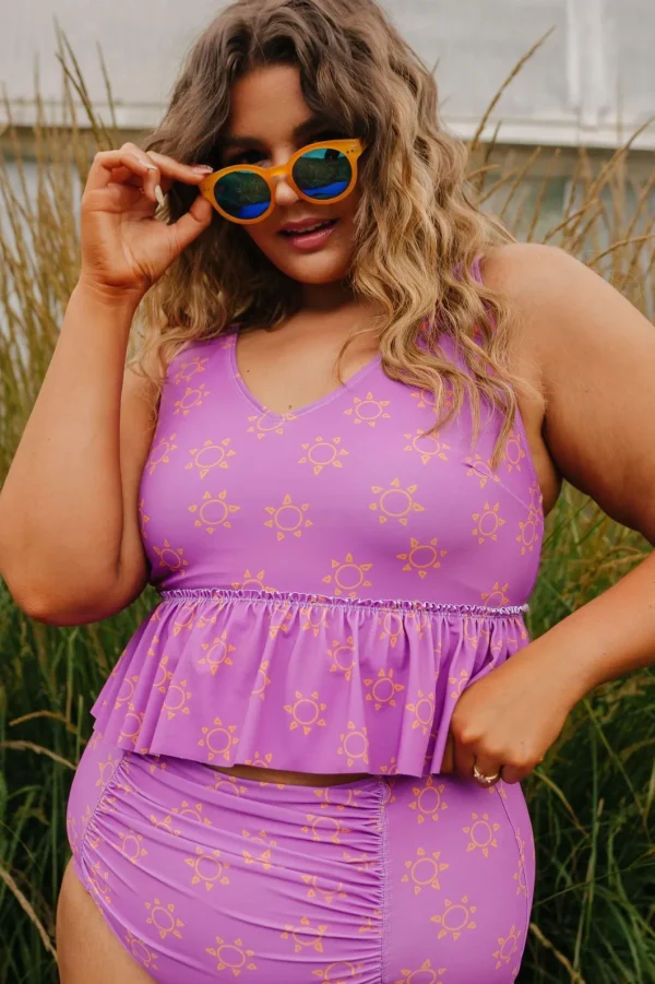 Suns | V-Neck Top