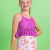 Suns | Youth Peplum Top