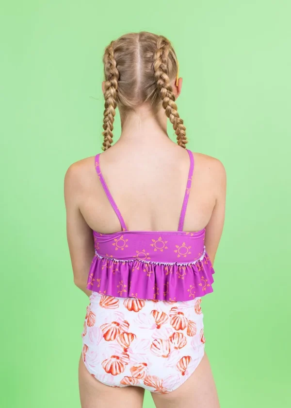 Suns | Youth Peplum Top