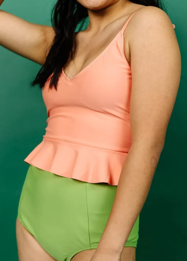 Sweet Pea Green | High-Waisted Bottoms