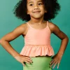 Sweet Pea Green | Mini All Ruffled Up Bottoms