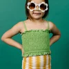 Sweet Pea Green | Mini Bandeau Top