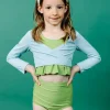 Sweet Pea Green | Mini High-Waisted Bottoms