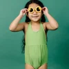 Sweet Pea Green | Mini Romper One-Piece