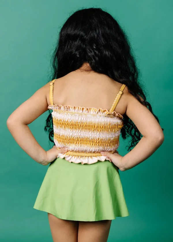 Sweet Pea Green | Mini Who Wears Short Skirts