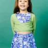 Sweet Pea Green | Mini Wrap Top Rashguard