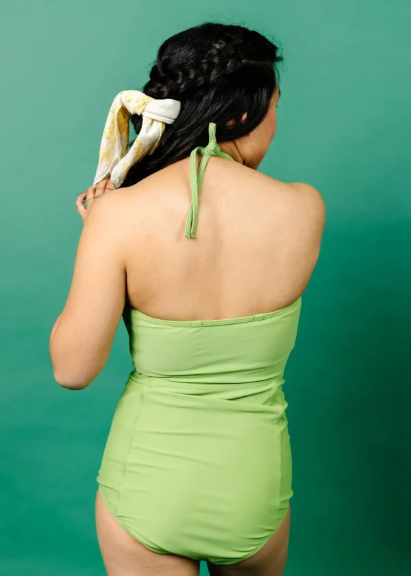 Sweet Pea Green | Tied-Up Top