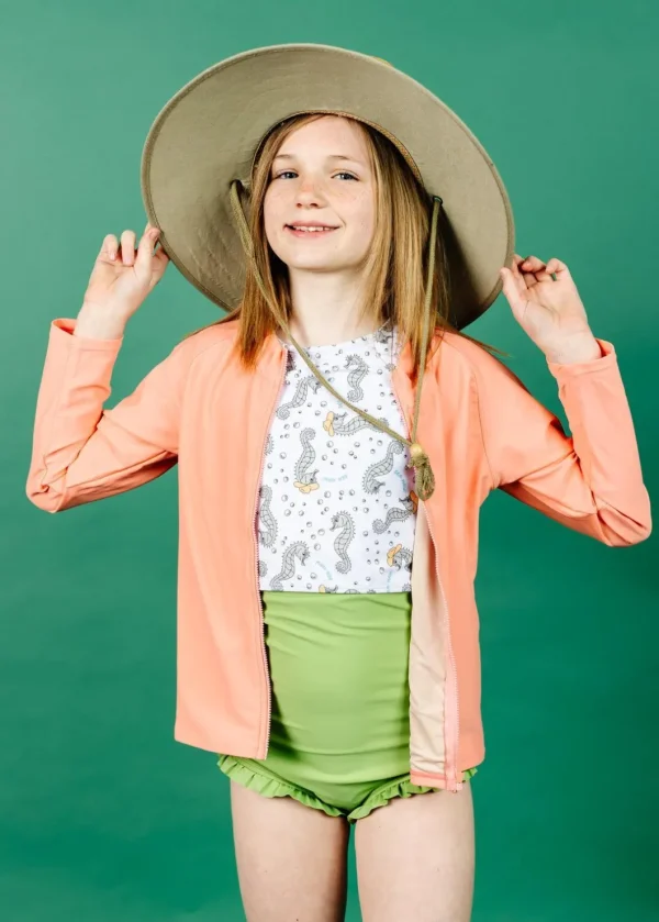 Sweet Pea Green | Youth All Ruffled Up Bottoms