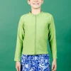 Sweet Pea Green | Youth Rashguard Top (Unisex)