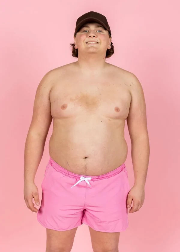 Sweet Pink | Mens Retro Shorties
