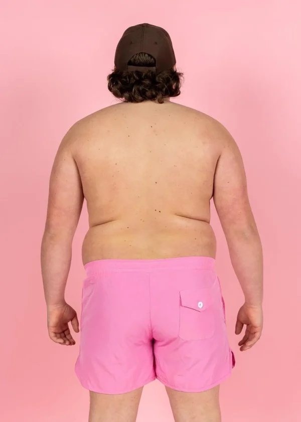 Sweet Pink | Mens Retro Shorties