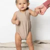 Taupe | Baby Romper One-Piece