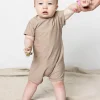 Taupe | Baby Shorties Rashguard (Unisex)