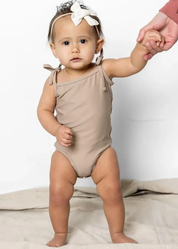 Taupe | Baby Simply One-Piece
