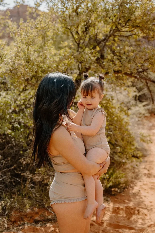 Taupe | Baby Simply One-Piece