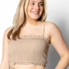 Taupe | Bandeau Top