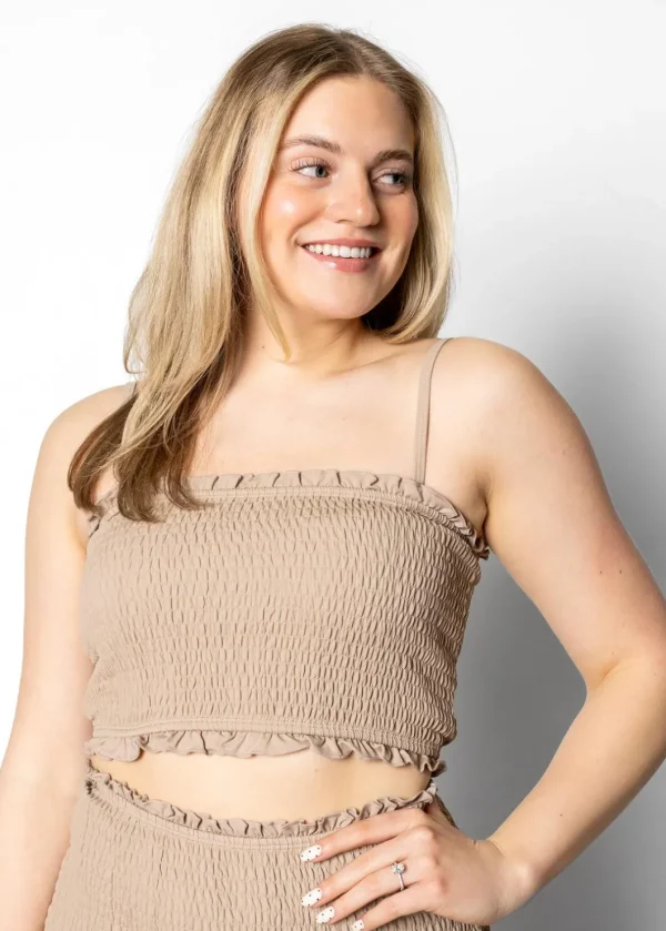 Taupe | Bandeau Top