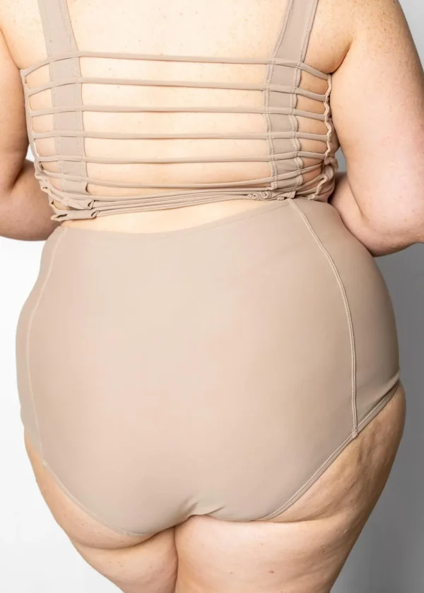 Taupe | Extended High-Waisted Bottoms