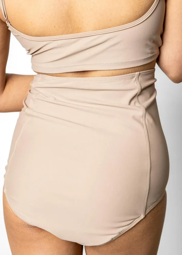 Taupe | Extended High-Waisted Bottoms