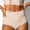 Taupe | High-Waisted Bottoms