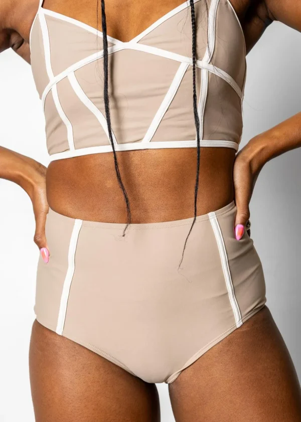 Taupe | Lined Up Bottoms