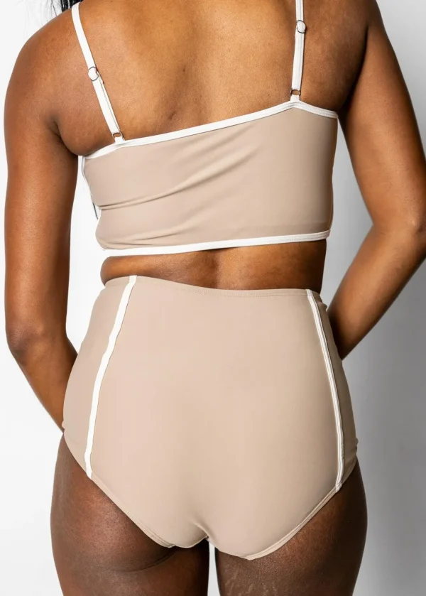Taupe | Lined Up Bottoms