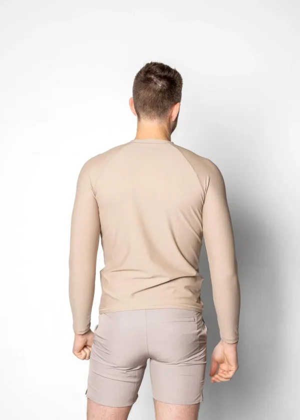 Taupe | Mens Rashguard Top