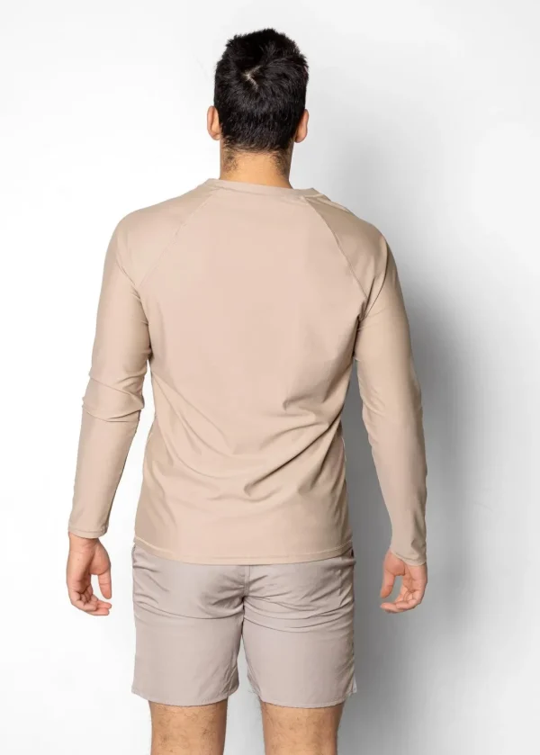 Taupe | Mens Rashguard Top