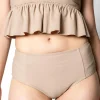 Taupe | Mid-Rise Bottoms