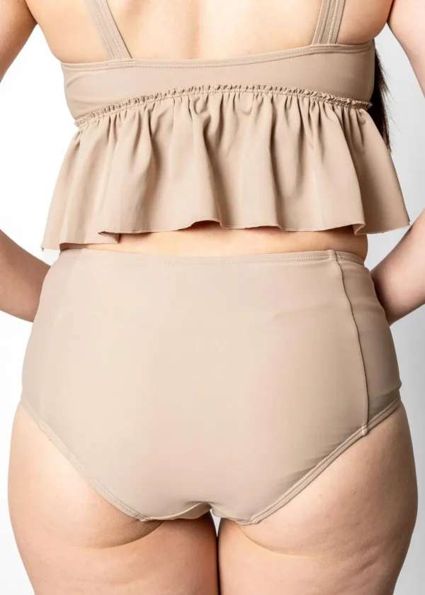 Taupe | Mid-Rise Bottoms